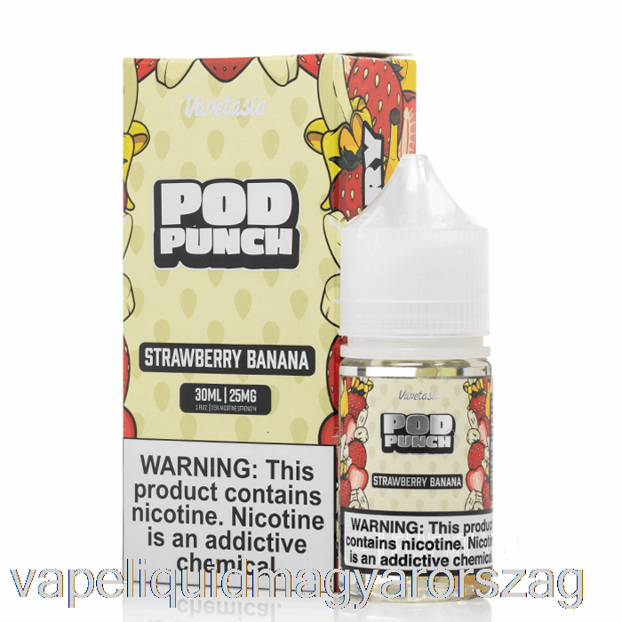 Eper Banán - Vapetasia Hüvely Puncs Só - 30 Ml 50 Mg Vape E Cigi